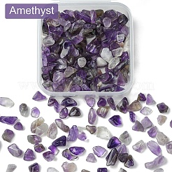 50G Natural Amethyst Chip Beads&nbsp;G-YW0001-61