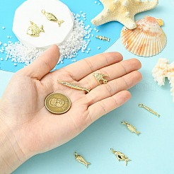 9Pcs 9 Styles Brass Pendants&nbsp;KK-CJ0004-41