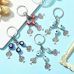 Alloy Tree of Life Pendant Keychain&nbsp;KEYC-JKC00540