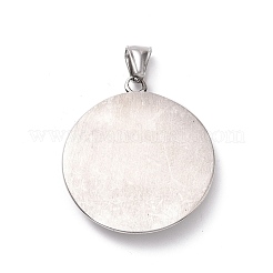 304 Stainless Steel Pendants&nbsp;STAS-J039-13AS