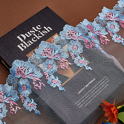 Flower Pattern Polyester Embroidered Ornament Accessories&nbsp;DIY-WH0308-279