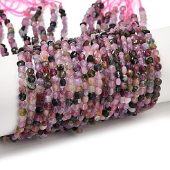 Natural Multicolor Tourmaline Beads Strands&nbsp;G-I379-C01-01