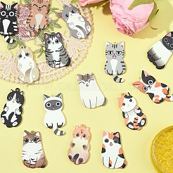 30Pcs 15 Styles Acrylic Pendants&nbsp;OACR-YW0002-64