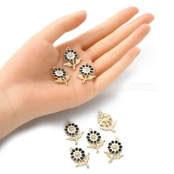8Pcs Alloy Enamel Pendants&nbsp;ENAM-YW0002-31A