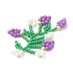 Seed Glass Beaded Big Pendants&nbsp;PALLOY-MZ00877-03