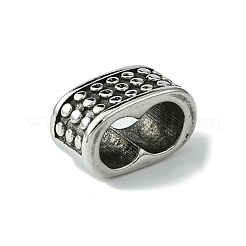 Retro 304 Stainless Steel Slide Charms&nbsp;STAS-G331-11AS