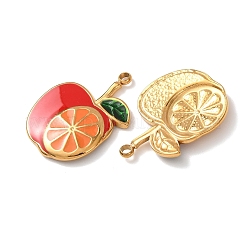304 Stainless Steel Enamel Pendants&nbsp;LS-STAS-K326-01G-G