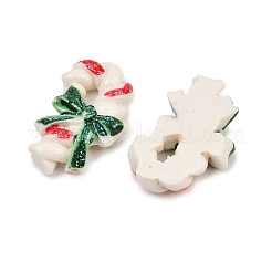 Christmas Opaque Resin Cabochons&nbsp;RESI-XCP0002-66C