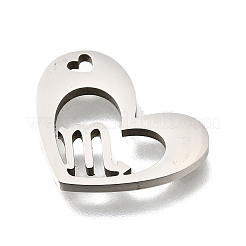 201 Stainless Steel Pendants&nbsp;STAS-A116-01P-08
