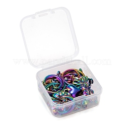 24Pcs 6 Style Alloy Pendants&nbsp;FIND-LS0001-24MC