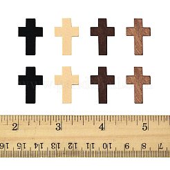 100Pcs 4 Colors Wooden Pendants&nbsp;WOOD-FS0001-50