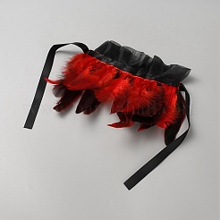 Feather Gloves&nbsp;AJEW-WH20070-217D