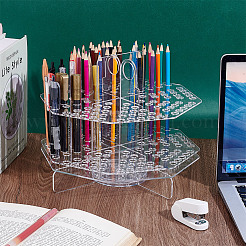 Acrylic Pen Holder Stand&nbsp;AJEW-WH0459-91