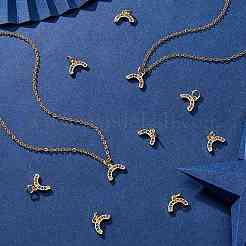 20Pcs Brass Micro Pave Colorful Cubic Zirconia Charms&nbsp;KK-SZ0004-71