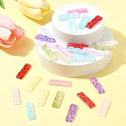 50Pcs Baking Paint Glass Pendants&nbsp;GLAA-FS0001-91