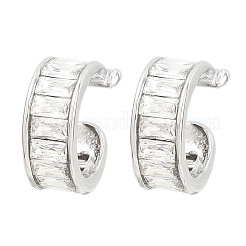 304 Stainless Steel Rhinestone Cuff Earrings for Women&nbsp;EJEW-A161-06P-01