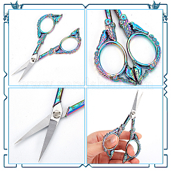 2Pcs 2 Style Stainless Steel Embroidery Scissors&nbsp;TOOL-SC0001-41