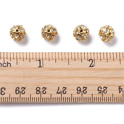 Brass Rhinestone Beads&nbsp;RB-H034-17-1