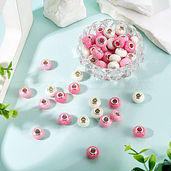 100Pcs Large Hole Resin Rhinestone European Beads&nbsp;OPDL-TA0001-07A