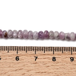 Natural Lepidolite/Purple Mica Stone Beads Strands&nbsp;G-A294-A01-01