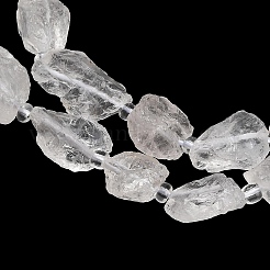 Natural Quartz Crystal Beads Strands&nbsp;GG-CBA0B77-A27-03