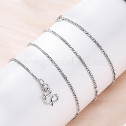 1.2MM Brass Twisted Chain Necklaces&nbsp;NJEW-D302-64P
