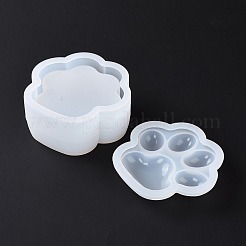 DIY Cat's Paw Print Storage Box Silicone Molds&nbsp;DIY-A040-08