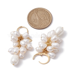 Golden 304 Stainless Steel Leverback Earrings&nbsp;EJEW-TA00343