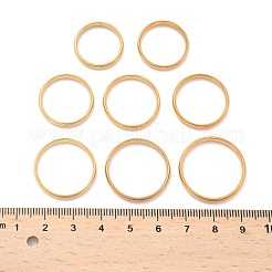 304 Stainless Steel Flat Plain Band Rings&nbsp;STAS-I160-D-G