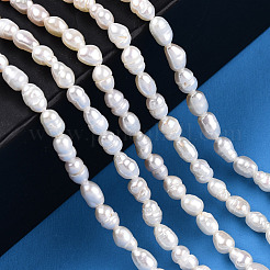 Natural Cultured Freshwater Pearl Beads Strands&nbsp;PEAR-N012-03H