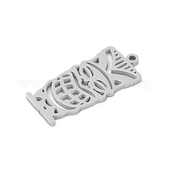 304 Stainless Steel Pendants&nbsp;STAS-U041-03A-P