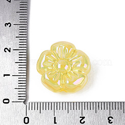 UV Plating Opaque Acrylic Beads&nbsp;OACR-N161-08D