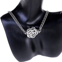 High End Resin Side Body Model Portrait Jewelry Stand&nbsp;NDIS-B001-02