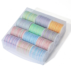 12 Rolls Polyester Sewing Thread&nbsp;OCOR-WH20074-03A