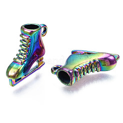 Rainbow Color Alloy Pendants&nbsp;PALLOY-N156-148-NR