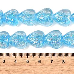 Handmade Foil Glass Beads&nbsp;DICH-C001-01F