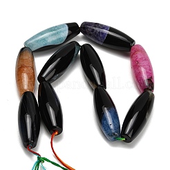 Natural Agate Beads Strands&nbsp;G-L654-G20-01C