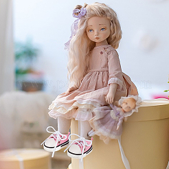 3 Pairs 3 Colors Coth Doll Shoes&nbsp;DIY-NB0015-84