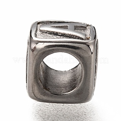 Tarnish Resistant 304 Stainless Steel European Beads&nbsp;X-OPDL-L020-001A