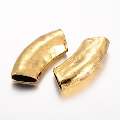 Tibetan Style Alloy Tube Beads&nbsp;PALLOY-I114-50AG