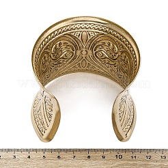 Alloy Arm Cuff Bangles Girl Women&nbsp;AJEW-A063-03G