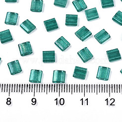 FGB 2-Hole Baking Paint Glass Seed Beads&nbsp;SEED-S031-L-ST108A