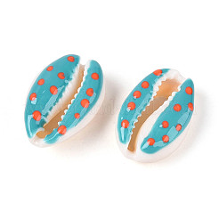 Natural Cowrie Shell Beads&nbsp;SSHEL-N034-35-04