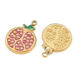 304 Stainless Steel Enamel Pendants&nbsp;STAS-Z166-23E-G