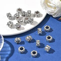 Alloy European Beads&nbsp;PALLOY-S079-076AS