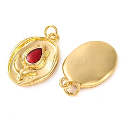 Rack Plating Brass Pendants&nbsp;KK-H486-12G-02