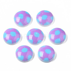 Opaque Resin Cabochons&nbsp;CRES-S308-001