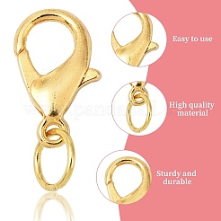 Zinc Alloy Lobster Claw Clasps&nbsp;DIY-YW0016-11B