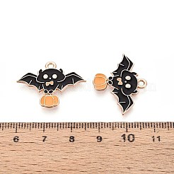 Halloween Theme Alloy Enamel Pendants&nbsp;LS-ENAM-T022-54G-05