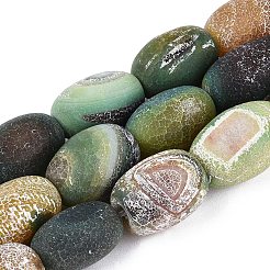Natural Weathered Agate Beads Strands&nbsp;G-N359-03A-01